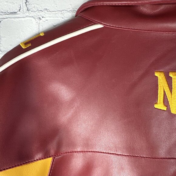 Washington Commanders/ Redskins Vintage NFL Bomber Jacket Embroidered XL Zip - Picture 10 of 11
